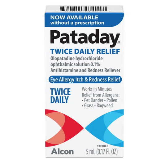 Pataday Twice Daily Eye Allergy Itch & Redness Relief - 0.17 Fl Oz Personal Care Pasteur Pharmacy