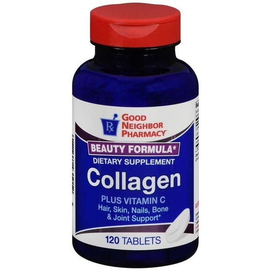 Silver Rod Pharmacy Good Neighbor Collagen Plus C Tablets 120ct Vitamins & Supplements Pasteur Pharmacy