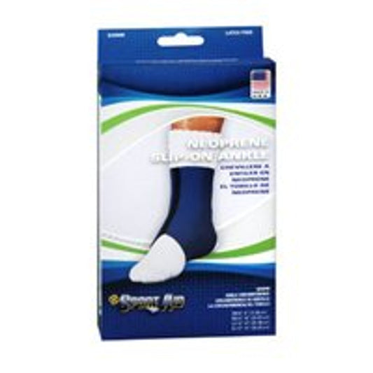 Sport Aid Ankle Brace Neoprene Med Wall Jacks & Braces Pasteur Pharmacy