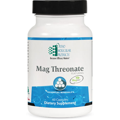 Ortho Molecular Products Mag Threonate 60 Capsules Vitamins & Supplements Pasteur Pharmacy
