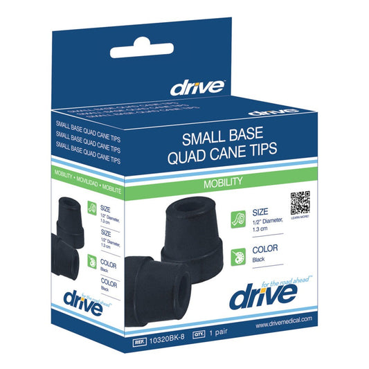 Drive Medical Small Base Quad Cane Tip Canes & Walking Sticks Pasteur Pharmacy