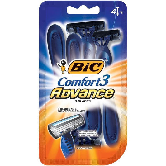 BiC Comfort 3 Advance Disposable Razors Shaving & Grooming Pasteur Pharmacy