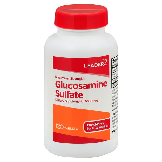 Leader(Tm) Maximum Strength Glucosamine Sulfate Tablets 120Ct Vitamins & Supplements Pasteur Pharmacy