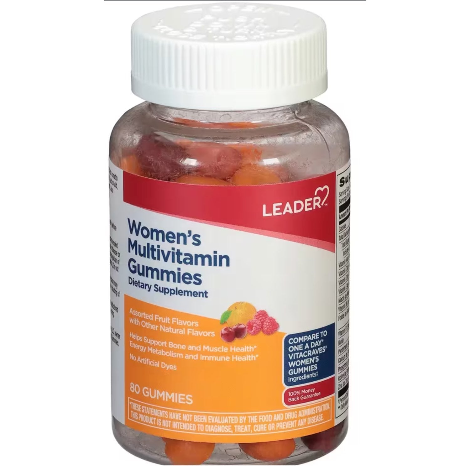 Leader® women's daily multivitamin gummies 80 ct Vitamins & Supplements Pasteur Pharmacy