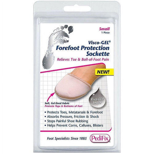 PediFix Visco-GEL Forefoot Protection Sockette Small Foot Care Pasteur Pharmacy