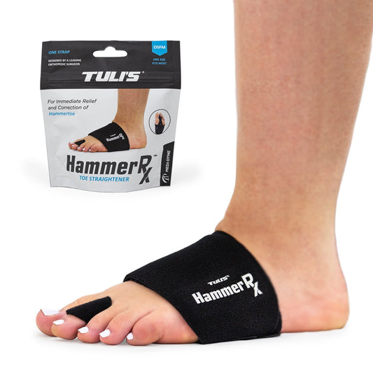 Tuli's HammerRx Adjustable Hammer Toe Straightener And Corrector One Size Fits All Foot Care Pasteur Pharmacy