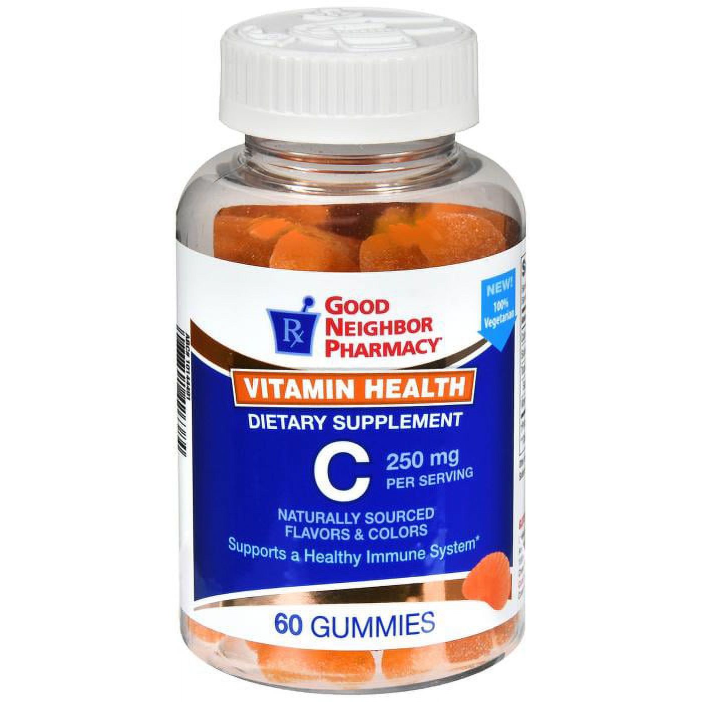 Silver Rod Pharmacy Gnp Vitamin C 250 Mg Orange Gummy 60 Vitamins & Supplements Pasteur Pharmacy