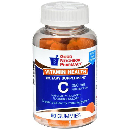 Silver Rod Pharmacy Gnp Vitamin C 250 Mg Orange Gummy 60 Vitamins & Supplements Pasteur Pharmacy