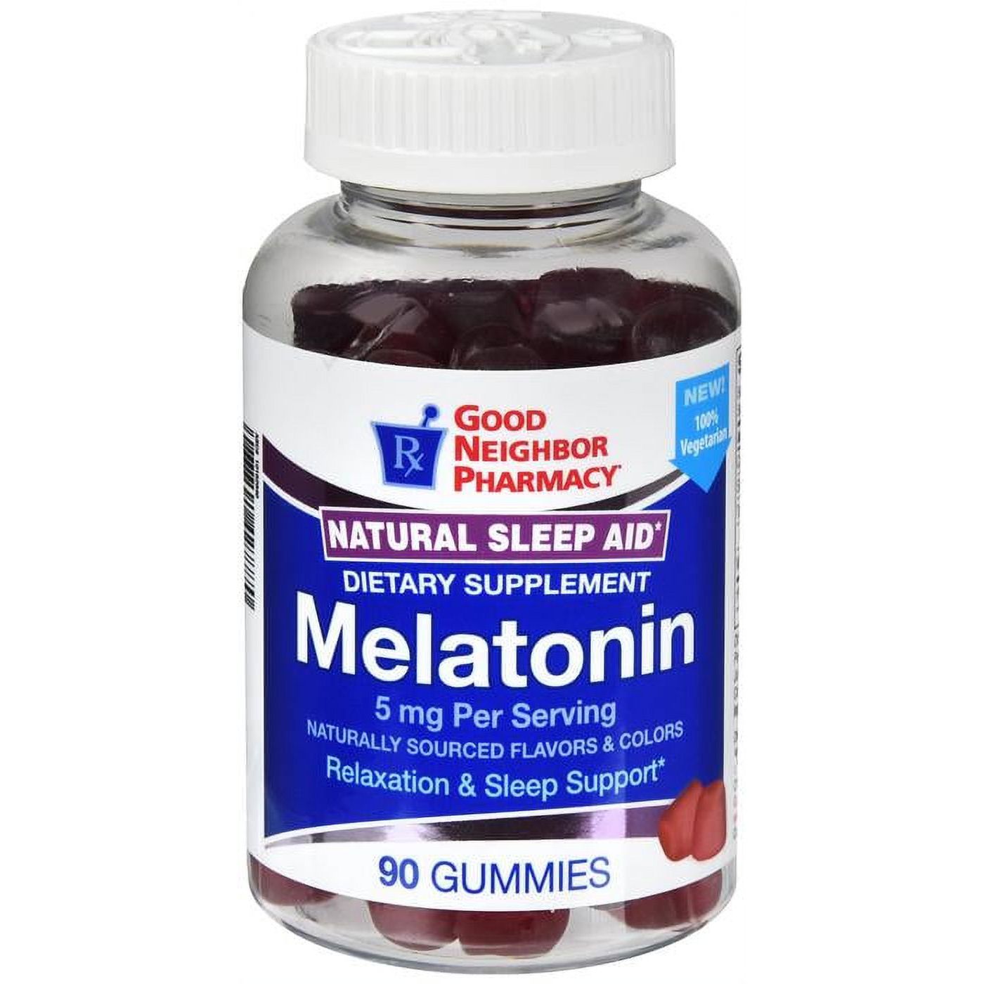 Silver Rod Pharmacy Good Neighbor Melatonin 5mg Gummies 90ct Building Consumables Pasteur Pharmacy
