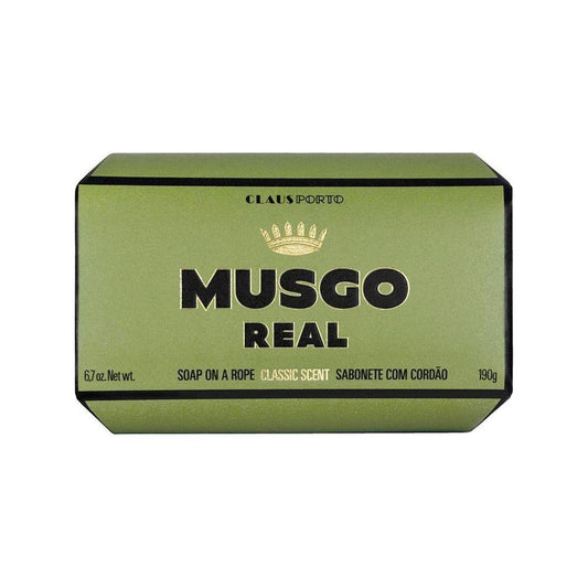 Musgo Real Soap on a Rope Classic Scent - 6.7 oz Bath Soap Pasteur Pharmacy