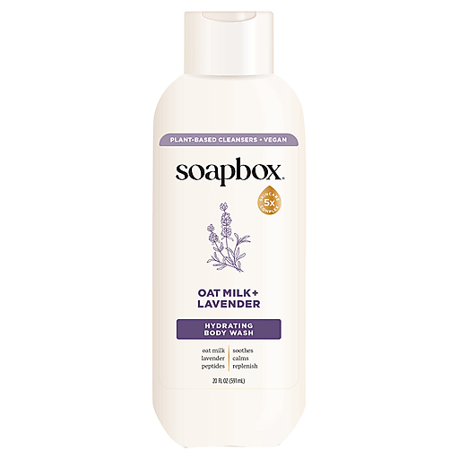 Soapbox Soap Box Body Wash, Oat Milk And Lavender, 20 Oz Body Wash Pasteur Pharmacy