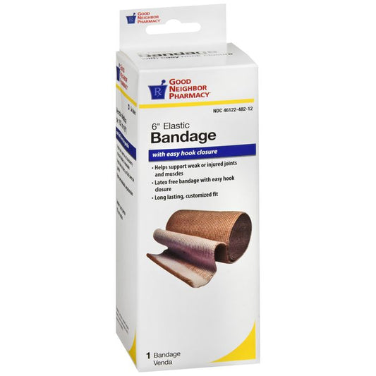 Good Neighbor Pharmacy 6 Inch Elastic Bandage Self-Adhering 1ct Elastic Pasteur Pharmacy