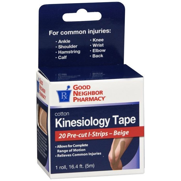 Bande de kinésiologie GNP Coton Beige