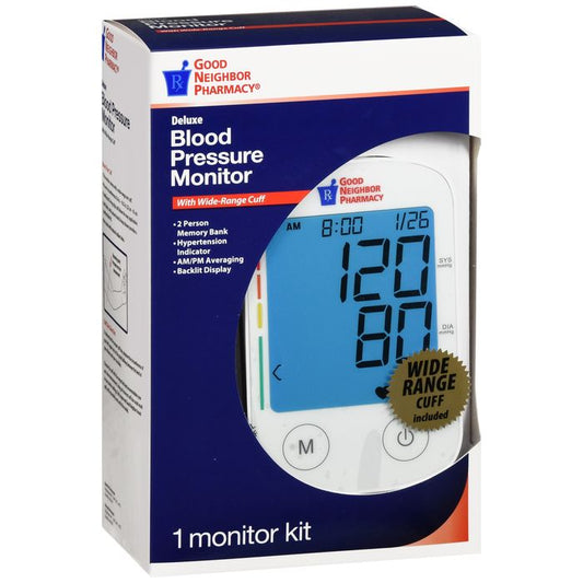Blood Pressure Monitor Arm Deluxe By Good Neighbor Pharmacy Medical Equipment Pasteur Pharmacy