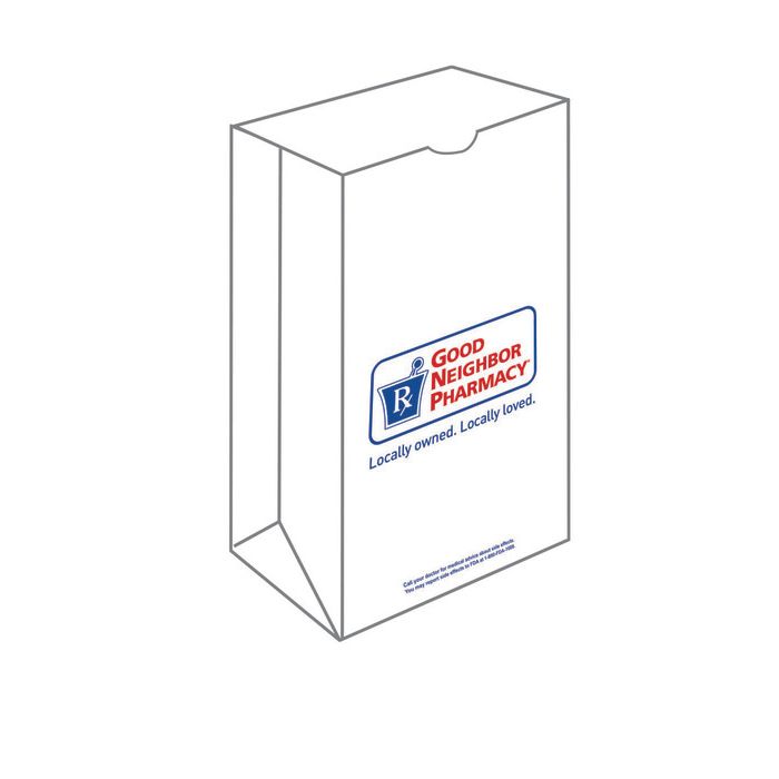 Good Neighbor Pharmacy Bag White 6lb 2000 Golf Bags Pasteur Pharmacy