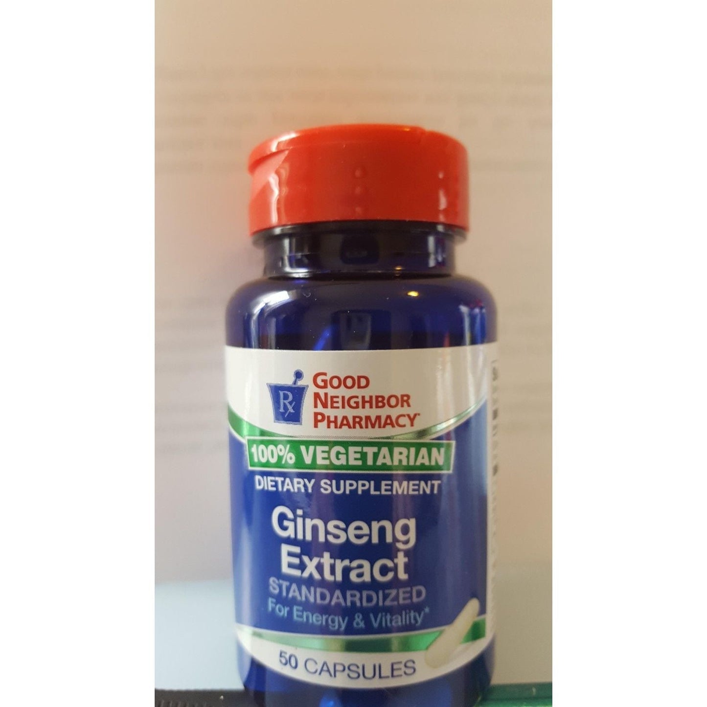 Good Neighbor Pharmacy GNP Ginseng 200mg 50 Caps Fitness & Nutrition Pasteur Pharmacy
