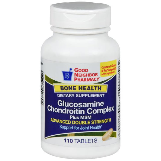 Good Neighbor Pharmacy GNP Glucosamine Chondroitin Advanced DS 110 Tabs Fitness & Nutrition Pasteur Pharmacy