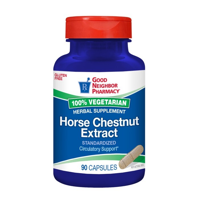 Good Neighbor Pharmacy Horse Chestnut Seed Extract Capsules 90ct Seeds Pasteur Pharmacy