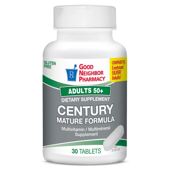 Good Neighbor Pharmacy Century Mature Formula Multivitamin Tablets 30ct Vitamins & Supplements Pasteur Pharmacy