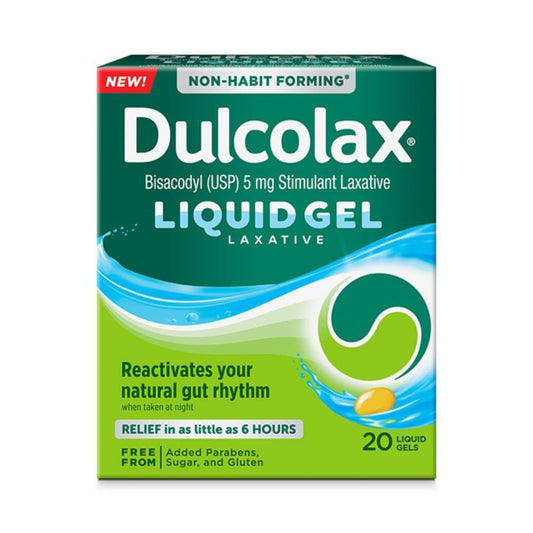 Dulcolax Stimulant Laxative Liquid Gels For Constipation Relief Health & Beauty Pasteur Pharmacy