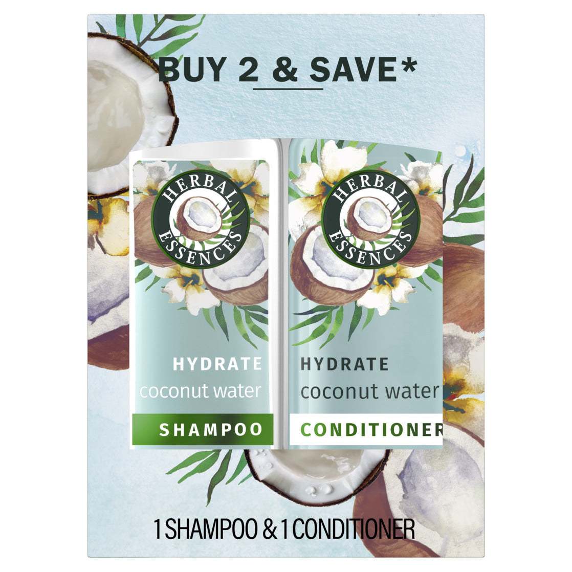 Herbal Essences Classic Hydrate - Coconut Water & Jasmine Moisturizing Shampoo A Shampoo Pasteur Pharmacy