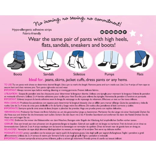 Hollywood Fashion Secrets Temporary Hem Tape Strips Cosmetics Pasteur Pharmacy