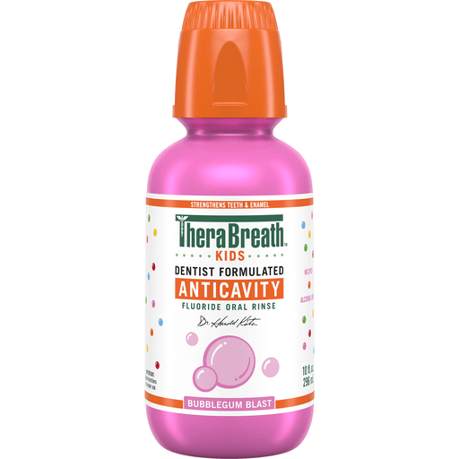 TheraBreath™ Kids Anticavity Fluoride Oral Rinse – Bubblegum Blast (16 Fl Oz) Personal Care Pasteur Pharmacy