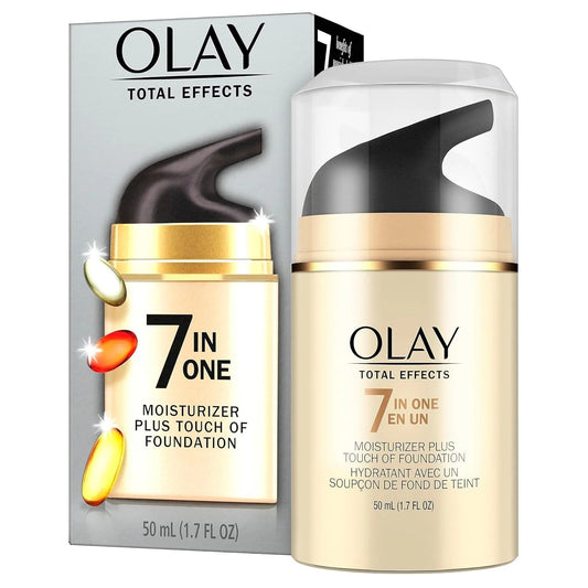 Olay Moisturizer Plus Touch Of Foundation, 7 In One 1.7 Fl Oz Lotion & Moisturizer Pasteur Pharmacy
