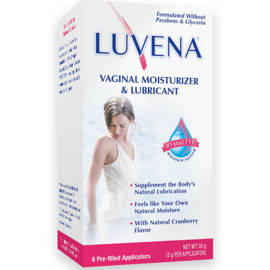Luvena Prebiotic Vaginal Moisturizer & Lubricant Pre-Filled Applicators 6Ct Lotion & Moisturizer Pasteur Pharmacy
