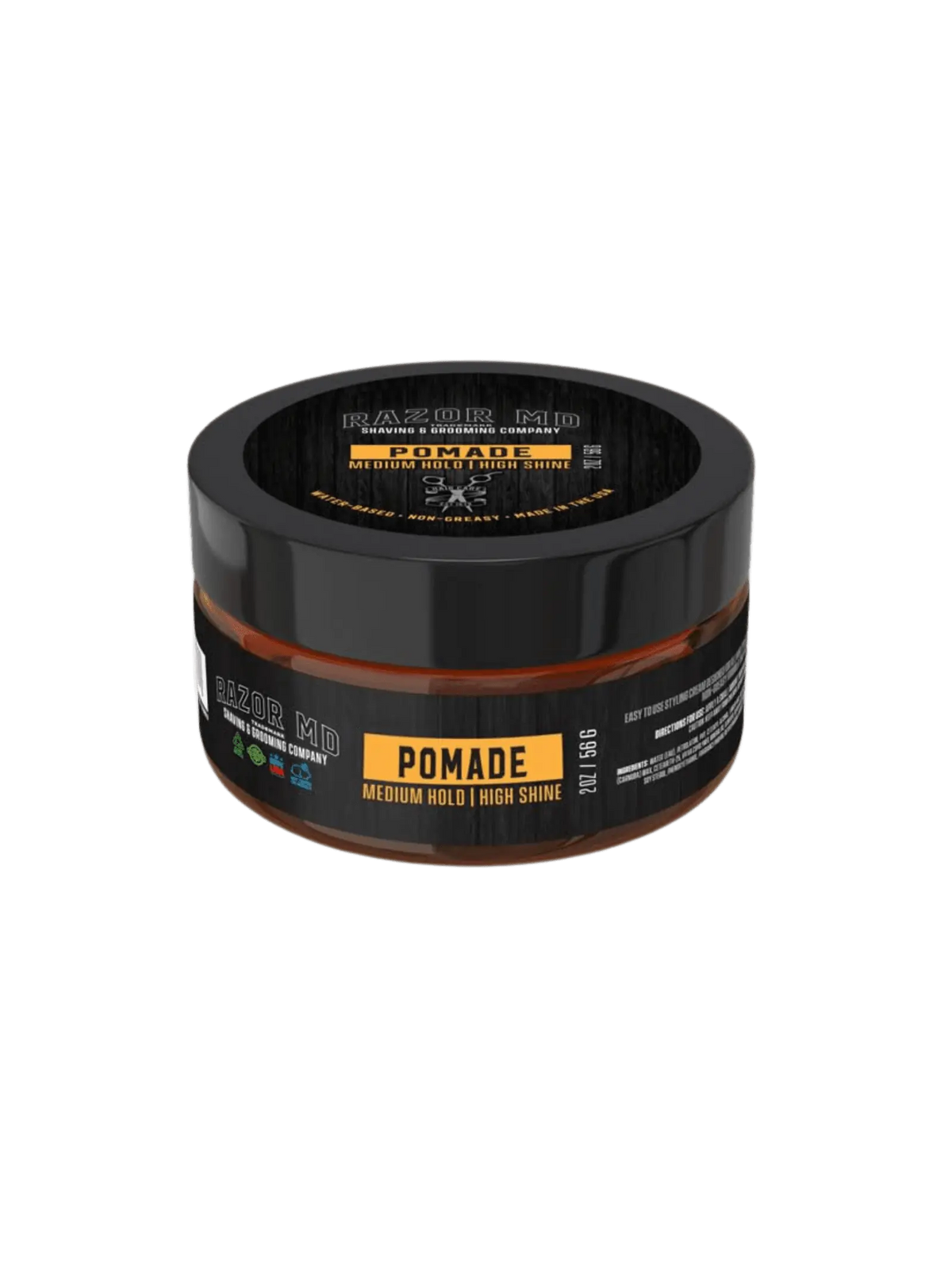 Pommade coiffante - 57 g (2 oz) - FABRIQUÉ AUX ÉTATS-UNIS
