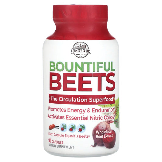 Country Farms® Bountiful Beets - 90 Capsules Vitamins & Supplements Pasteur Pharmacy