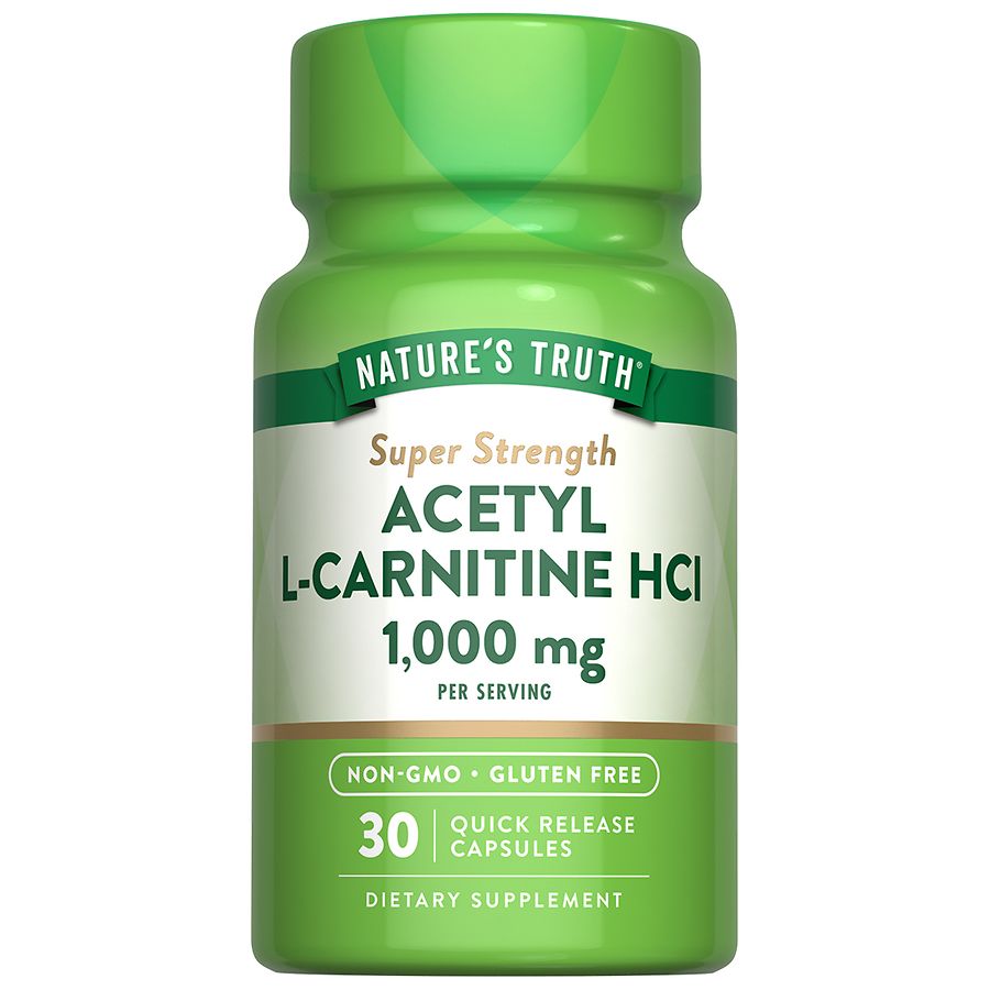 NT Acetyl L-Crntn Cp 1,000 Mg 30 Rrl Vitamins & Supplements Pasteur Pharmacy