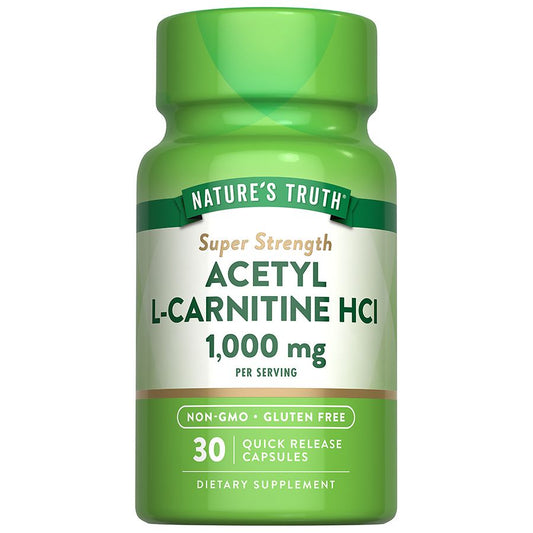 NT Acetyl L-Crntn Cp 1,000 Mg 30 Rrl Vitamins & Supplements Pasteur Pharmacy