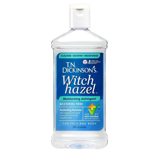 T.N. Dickinson's Witch Hazel Moisturizing Astringent, 16 Oz Astringents Pasteur Pharmacy