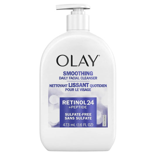 Olay Smoothing Daily Facial Cleanser Retinol 24 + Peptide Health & Beauty Pasteur Pharmacy