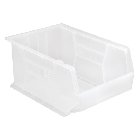 Quantum Ultra Series Stack And Hang 8.9 Gal. Storage Bin In Clear Storage & Organization Pasteur Pharmacy