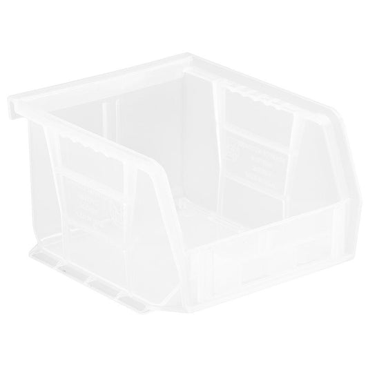 Ultra Series Stack And Hang 1.2 Gal. Storage Bin In Clear Clear Kerosene Pasteur Pharmacy