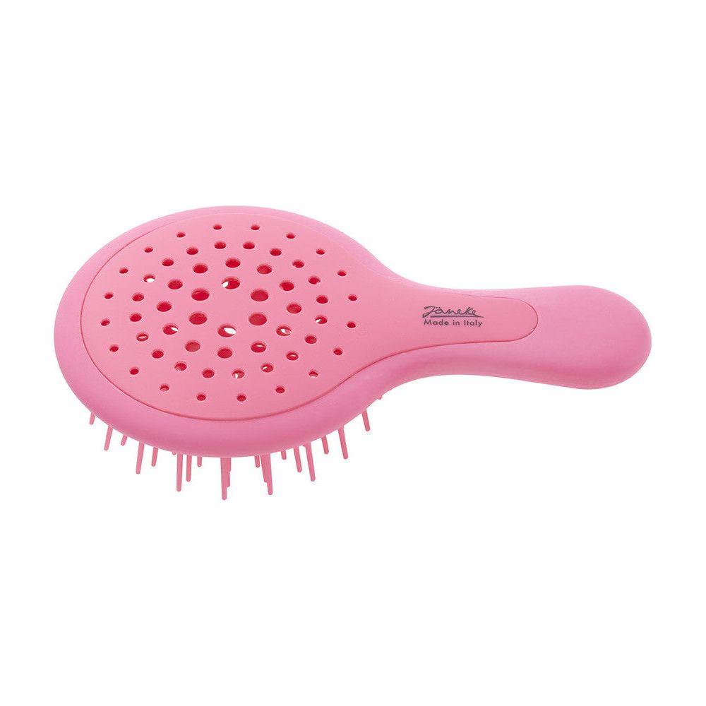Janeke Mini SuperBrushh Pink Hair Brush Hair Brush Pasteur Pharmacy
