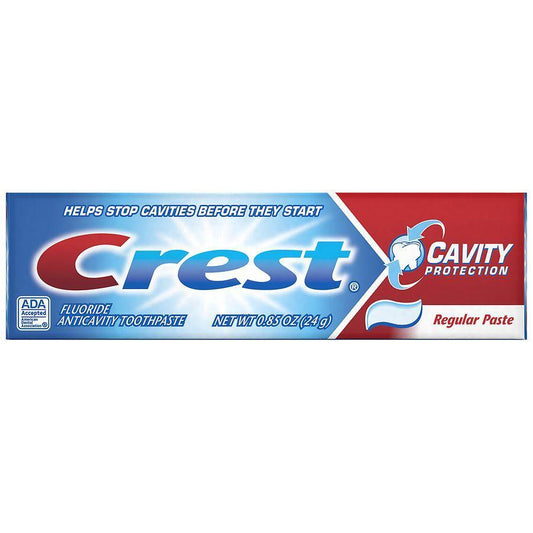 Crest Toothpaste, Cavity Protection, Regular Paste 0.85 Oz Toothpaste Pasteur Pharmacy