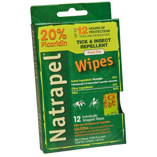 Natrapel Tick & Insect Repellent 8-Hour Wipes Repellents Pasteur Pharmacy