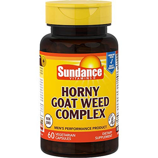 Sundance Vitamins Horny Goat Weed Complex - 60 Capsules Vitamins & Supplements Pasteur Pharmacy
