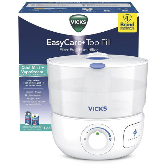 Vicks Easycare Top Fill Ultrasonic Humidifier White Humidifiers Pasteur Pharmacy