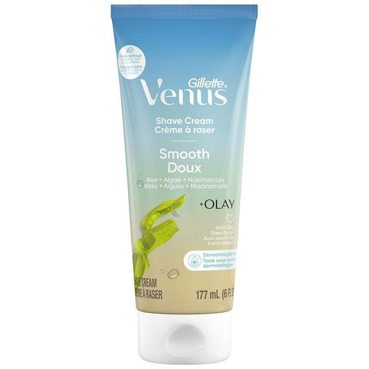 Venus Gillette Smooth Plus Olay Shave Cream For Women, 6 Oz Shaving Cream Pasteur Pharmacy