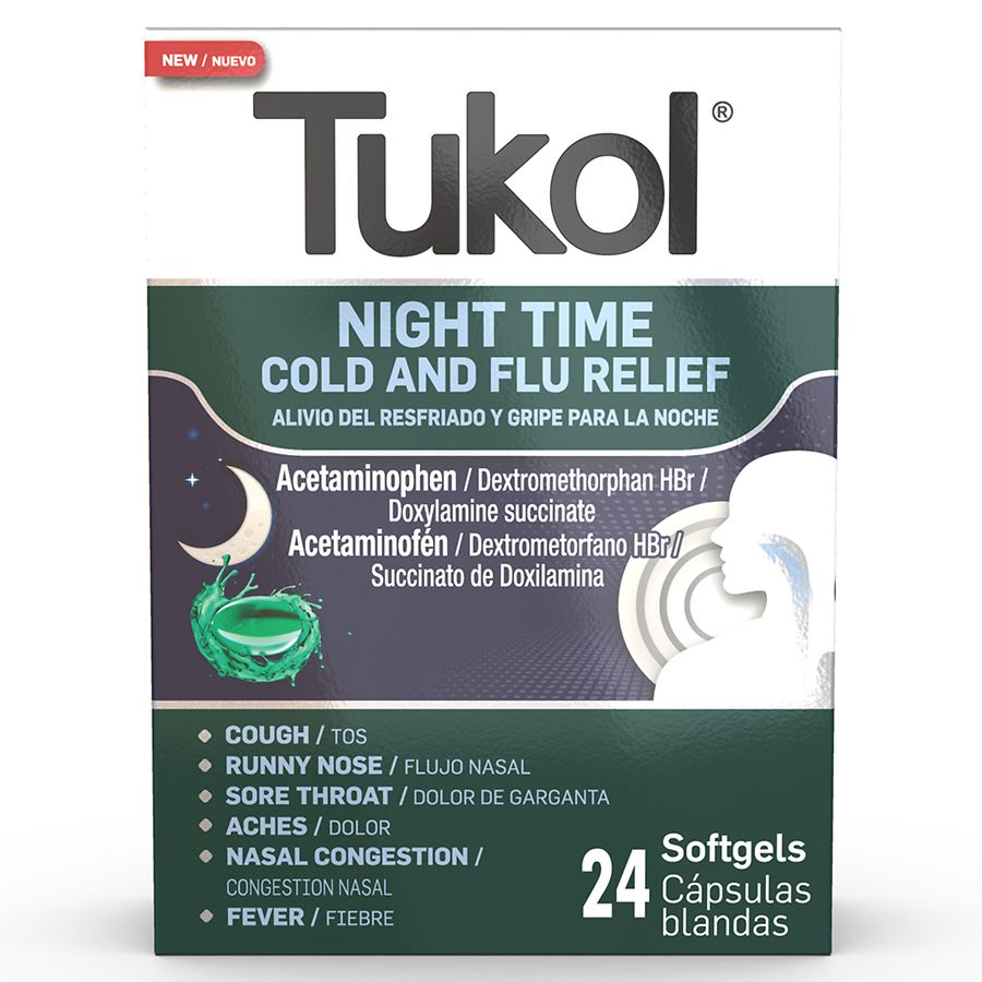 Tukol Ngt C/F R Gc 15-6-25 325Mg 24 Time & Attendance Clocks Pasteur Pharmacy