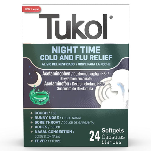 Tukol Ngt C/F R Gc 15-6-25 325Mg 24 Time & Attendance Clocks Pasteur Pharmacy