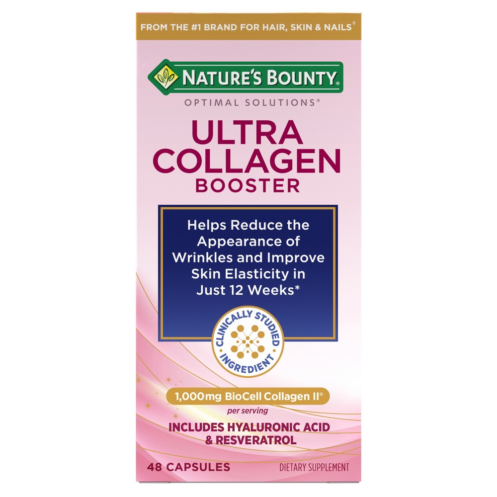 Nature's Bounty Optimal Solutions Ultra Collagen Booster Capsules - 48ct Health & Beauty Pasteur Pharmacy
