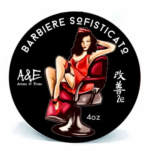 Ariana & Evans Barbiere Sofisticato Shaving Collection Shaving Set Pasteur Pharmacy Shaving Soap 4 Oz