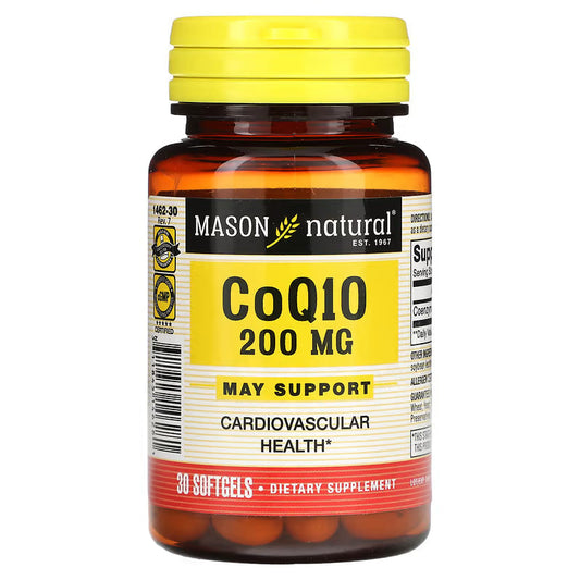 COENZYME Q10 GC 200MG 30 SFG Vitamins & Supplements Pasteur Pharmacy