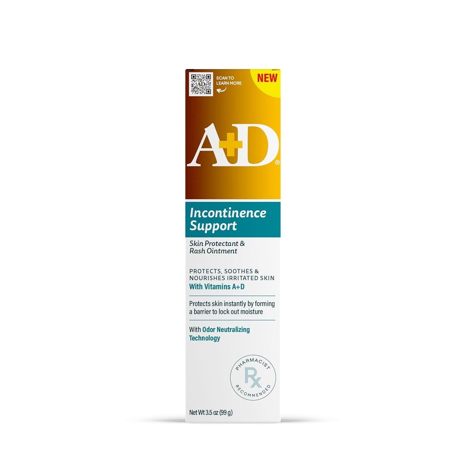 A+D Incontinence Support Skin Protectant & Rash Ointment – Treats & Prevents Dog Treats Pasteur Pharmacy