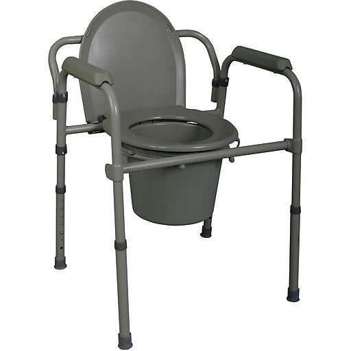 Medline Commode 3 in 1 Steel Delx Enamel Adj Mobility & Accessibility Pasteur Pharmacy